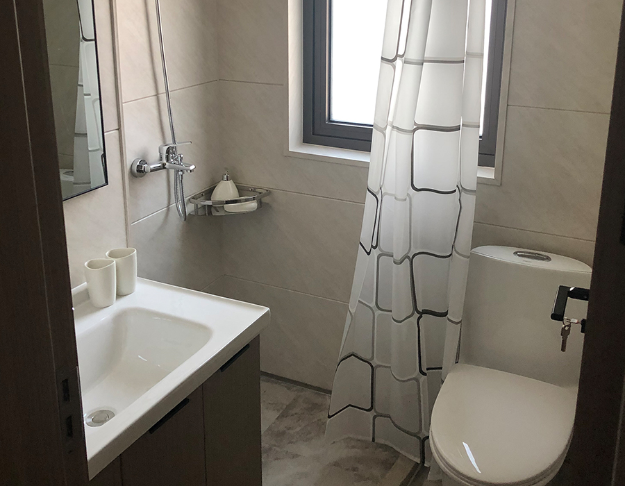 Bilik Mandi Sanitari Modular Prefabrikasi Mendatar Papan Dinding PEC